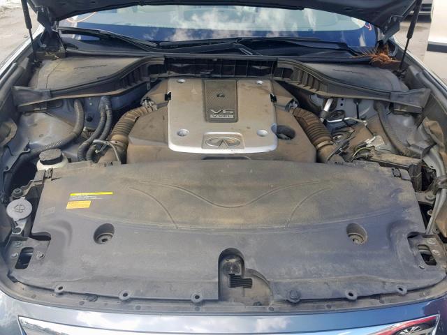 JN1BY1APXCM334734 - 2012 INFINITI M37 BLUE photo 7