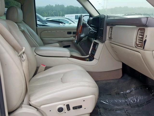 1GYEC63T34R262631 - 2004 CADILLAC ESCALADE L TAN photo 5