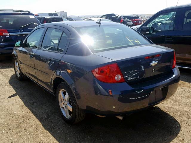 1G1AT58H597205944 - 2009 CHEVROLET COBALT LT GRAY photo 3