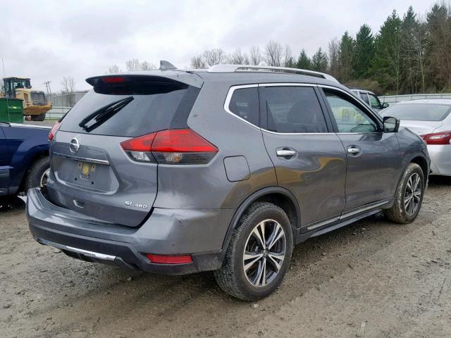 JN8AT2MV6HW261708 - 2017 NISSAN ROGUE S GRAY photo 4