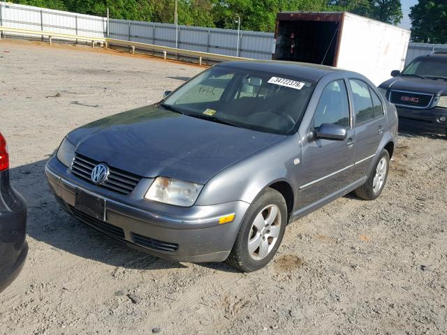 3VWSR69MX5M021124 - 2005 VOLKSWAGEN JETTA GLS GRAY photo 2