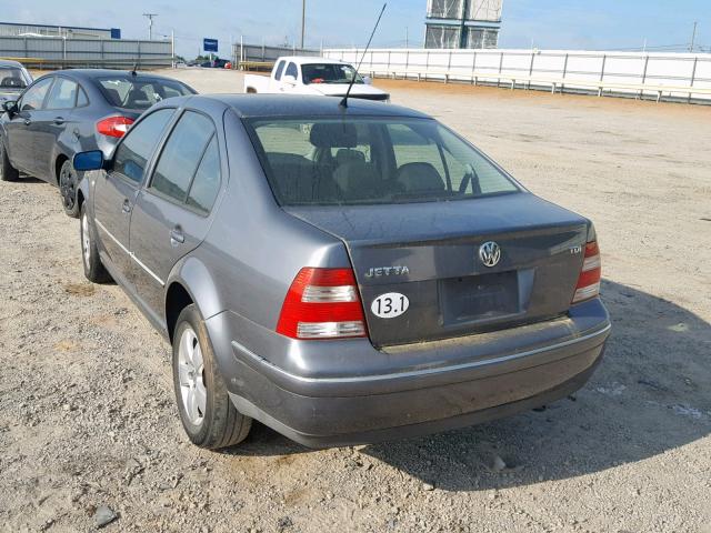 3VWSR69MX5M021124 - 2005 VOLKSWAGEN JETTA GLS GRAY photo 3