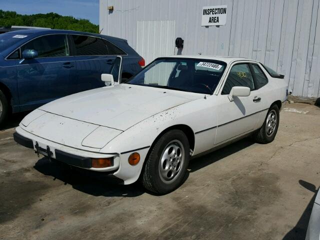 WP0AA0924HN454921 - 1987 PORSCHE 924 S WHITE photo 2