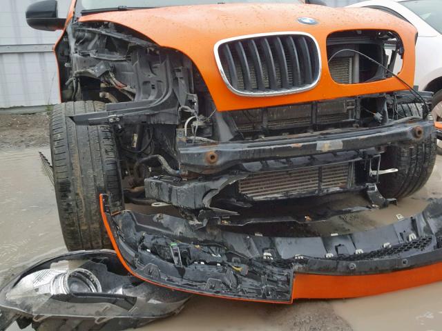 5UXFG43528L221175 - 2008 BMW X6 XDRIVE3 ORANGE photo 9