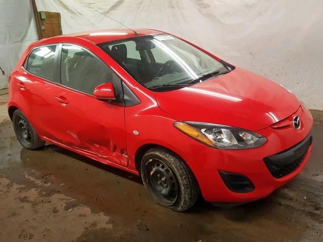 JM1DE1KZ3E0183857 - 2014 MAZDA MAZDA2 SPO RED photo 1