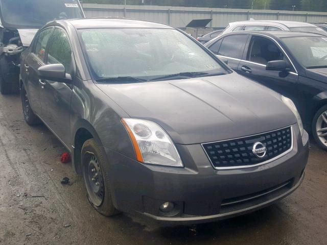 3N1AB61E98L619015 - 2008 NISSAN SENTRA 2.0 GRAY photo 1