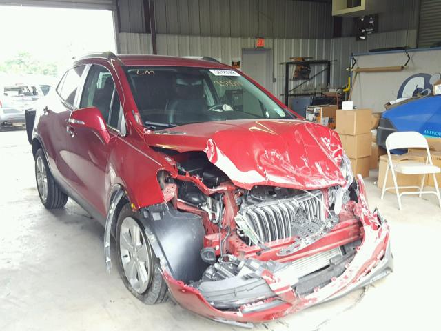 KL4CJASB0FB253549 - 2015 BUICK ENCORE RED photo 1