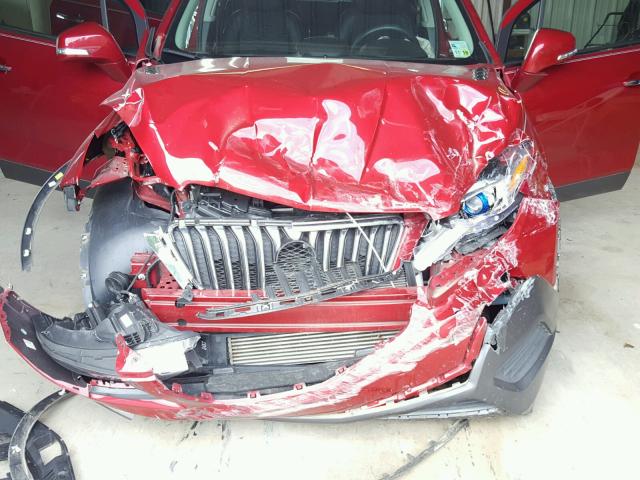 KL4CJASB0FB253549 - 2015 BUICK ENCORE RED photo 7