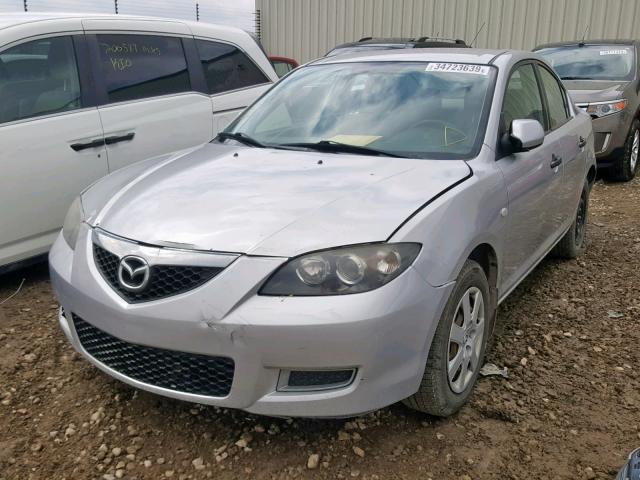 JM1BK32F071613603 - 2007 MAZDA 3 I SILVER photo 2