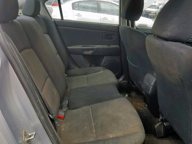 JM1BK32F071613603 - 2007 MAZDA 3 I SILVER photo 6