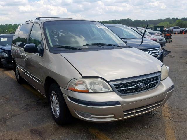 2FMZA524XYBB55825 - 2000 FORD WINDSTAR S GOLD photo 1