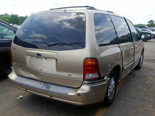 2FMZA524XYBB55825 - 2000 FORD WINDSTAR S GOLD photo 4