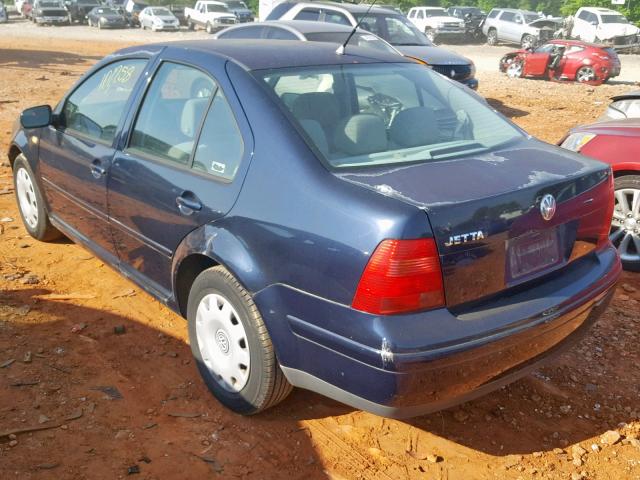 3VWRA29M8XM011824 - 1999 VOLKSWAGEN JETTA GL BLUE photo 3