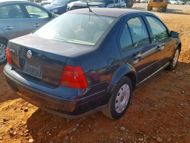 3VWRA29M8XM011824 - 1999 VOLKSWAGEN JETTA GL BLUE photo 4