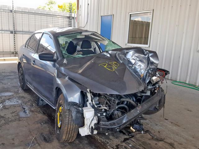 3VW1K7AJ4FM286985 - 2015 VOLKSWAGEN JETTA BASE 灰色 照片 1