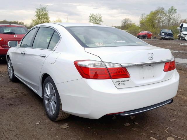 1HGCR2F85FA225482 - 2015 HONDA ACCORD EXL WHITE photo 3