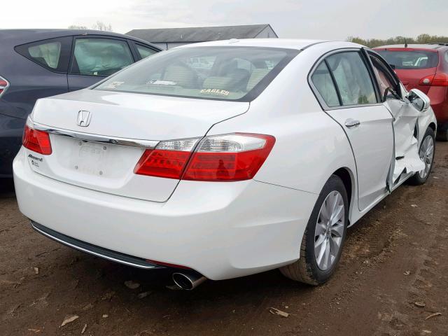 1HGCR2F85FA225482 - 2015 HONDA ACCORD EXL WHITE photo 4