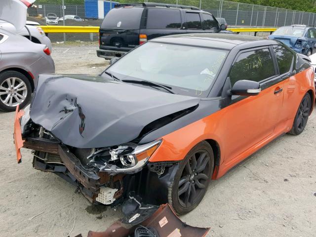 JTKJF5C74FJ005903 - 2015 TOYOTA SCION TC ნარინჯისფერი ფოტო 2