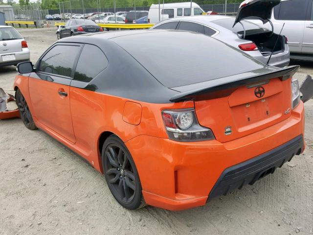 JTKJF5C74FJ005903 - 2015 TOYOTA SCION TC ნარინჯისფერი ფოტო 3