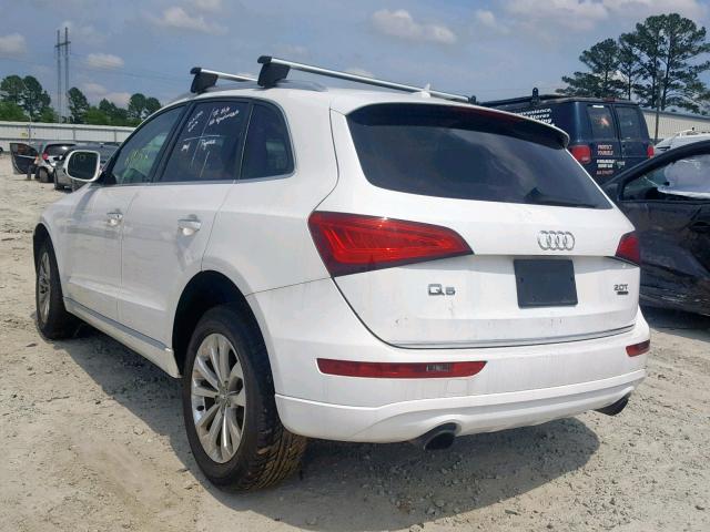 WA1C2AFP7GA050104 - 2016 AUDI Q5 PREMIUM WHITE photo 3