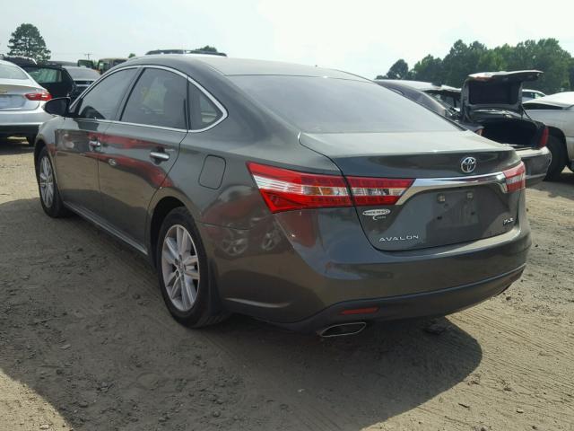 4T1BK1EB8DU051498 - 2013 TOYOTA AVALON BAS Կանաչ լուսանկար 3