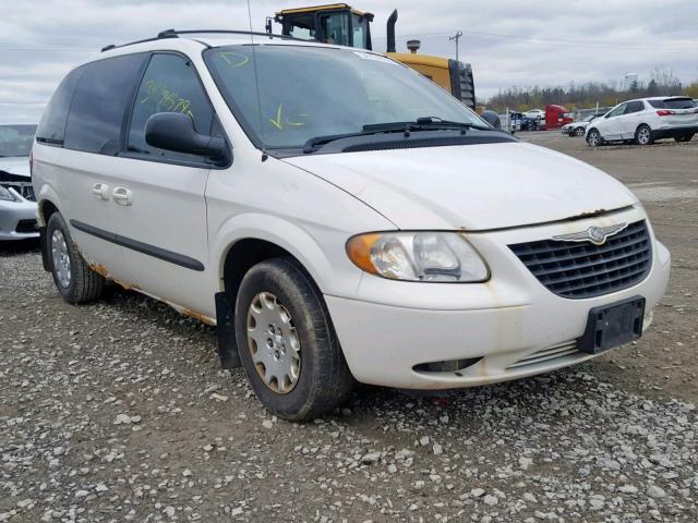 1C4GJ45333B287297 - 2003 CHRYSLER VOYAGER LX WHITE photo 1