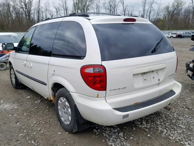 1C4GJ45333B287297 - 2003 CHRYSLER VOYAGER LX WHITE photo 3