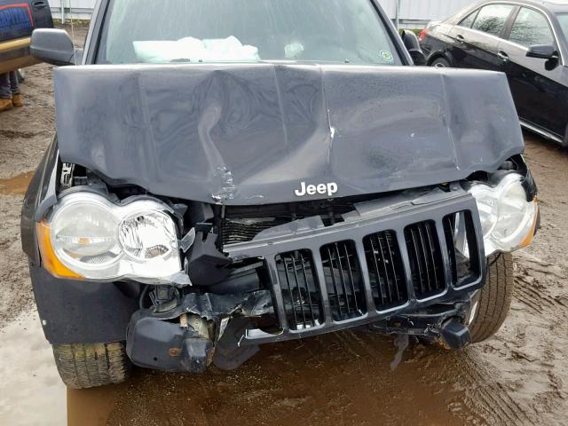 1J8GR48K19C525722 - 2009 JEEP GRAND CHER BLACK photo 9