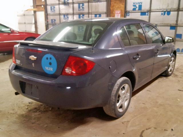 1G1AL58F487188776 - 2008 CHEVROLET COBALT LT GRAY photo 4