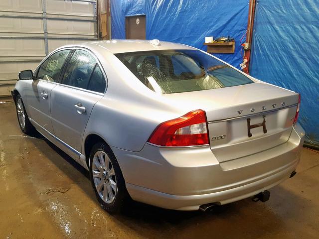YV1960AS0A1129447 - 2010 VOLVO S80 3.2 SILVER photo 3