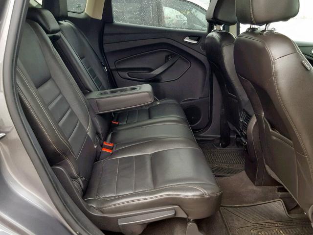 1FMCU0HX8DUC85432 - 2013 FORD ESCAPE SEL GRAY photo 6