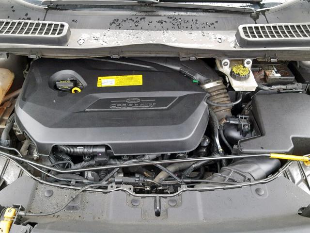 1FMCU0HX8DUC85432 - 2013 FORD ESCAPE SEL GRAY photo 7