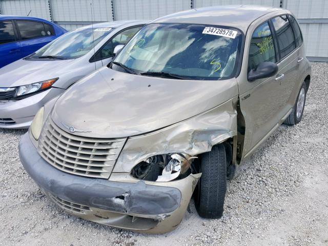 3C4FY48B63T573833 - 2003 CHRYSLER PT CRUISER BEIGE photo 2