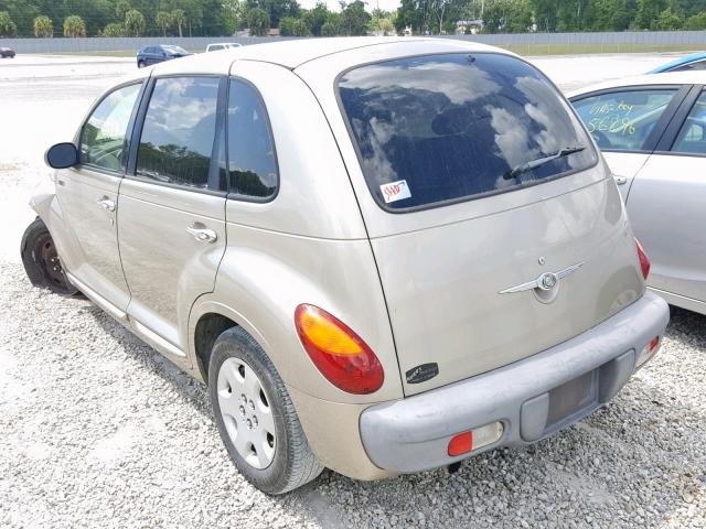 3C4FY48B63T573833 - 2003 CHRYSLER PT CRUISER BEIGE photo 3