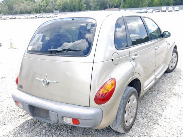 3C4FY48B63T573833 - 2003 CHRYSLER PT CRUISER BEIGE photo 4