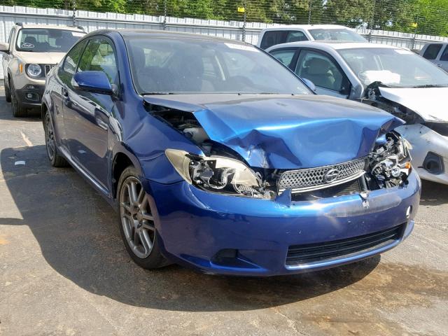 JTKDE167380249586 - 2008 TOYOTA SCION TC BLUE photo 1