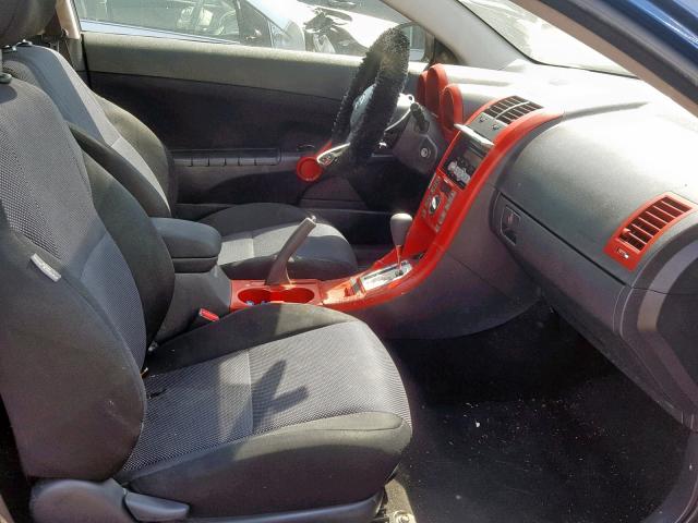 JTKDE167380249586 - 2008 TOYOTA SCION TC BLUE photo 5