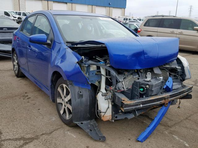 3N1AB6AP7CL704302 - 2012 NISSAN SENTRA 2.0 BLUE photo 1