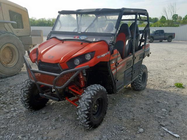 JKBRTCG11HB506120 - 2017 KAWASAKI KRT800 C ORANGE photo 2