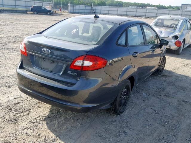 3FADP4AJ7BM200200 - 2011 FORD FIESTA S GRAY photo 4