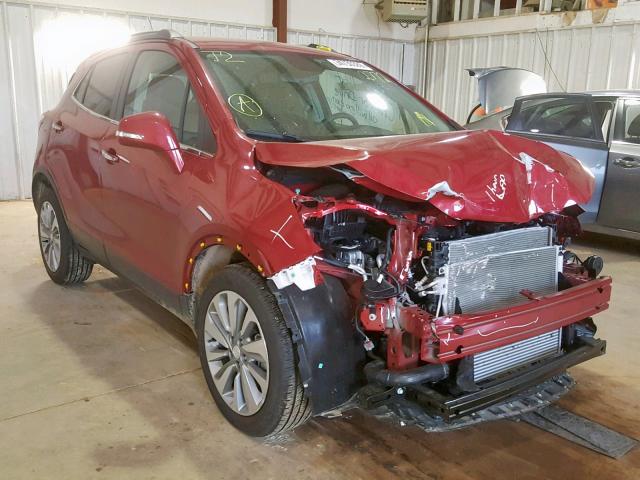 KL4CJASB0KB702772 - 2019 BUICK ENCORE PRE RED photo 1