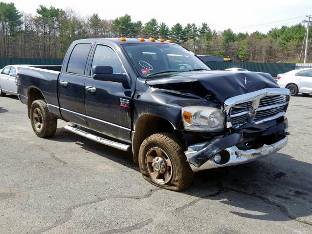 3D7KS28DX8G175181 - 2008 DODGE RAM 2500 S BLACK photo 1