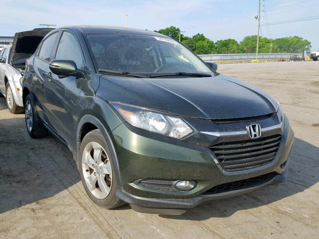 3CZRU6H52GM746224 - 2016 HONDA HR-V EX GREEN photo 1