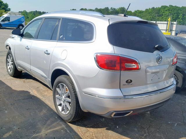 5GAKRBKD0HJ262067 - 2017 BUICK ENCLAVE GRAY photo 3