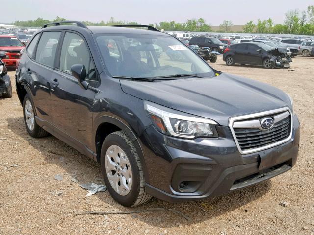 JF2SKACC9KH462139 - 2019 SUBARU FORESTER GRAY photo 1