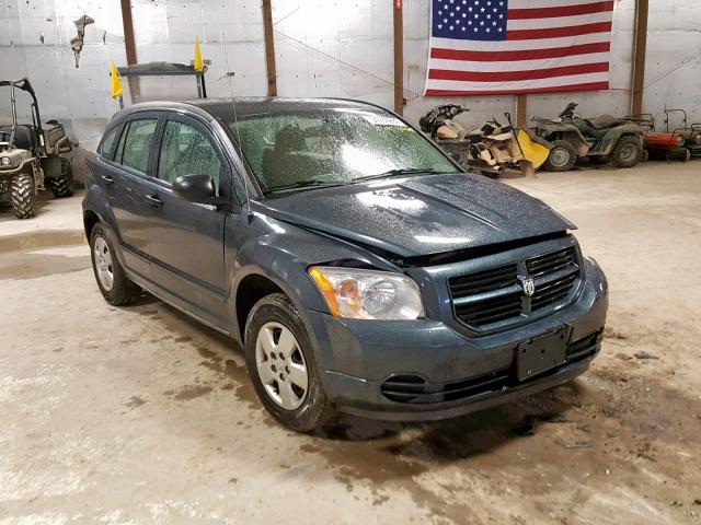 1B3HB28B07D549426 - 2007 DODGE CALIBER CHARCOAL photo 1