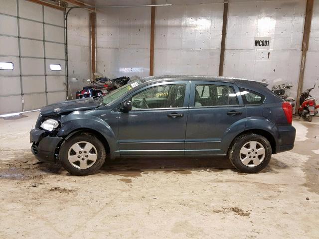 1B3HB28B07D549426 - 2007 DODGE CALIBER CHARCOAL photo 9