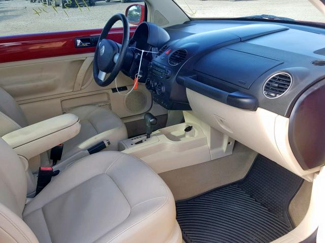 3VWRW31C98M520705 - 2008 VOLKSWAGEN NEW BEETLE Rot Foto 5