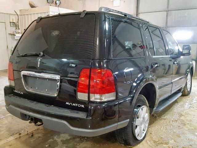 5LMEU78H73ZJ15779 - 2003 LINCOLN AVIATOR BLACK photo 4