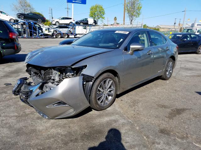 JTHBW1GG0H2146817 - 2017 LEXUS ES 300H  photo 2